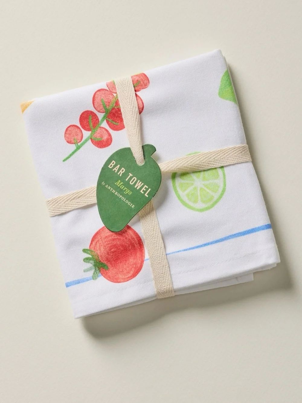 New! NWT Anthropologie Margs on Margs Bar Towel.